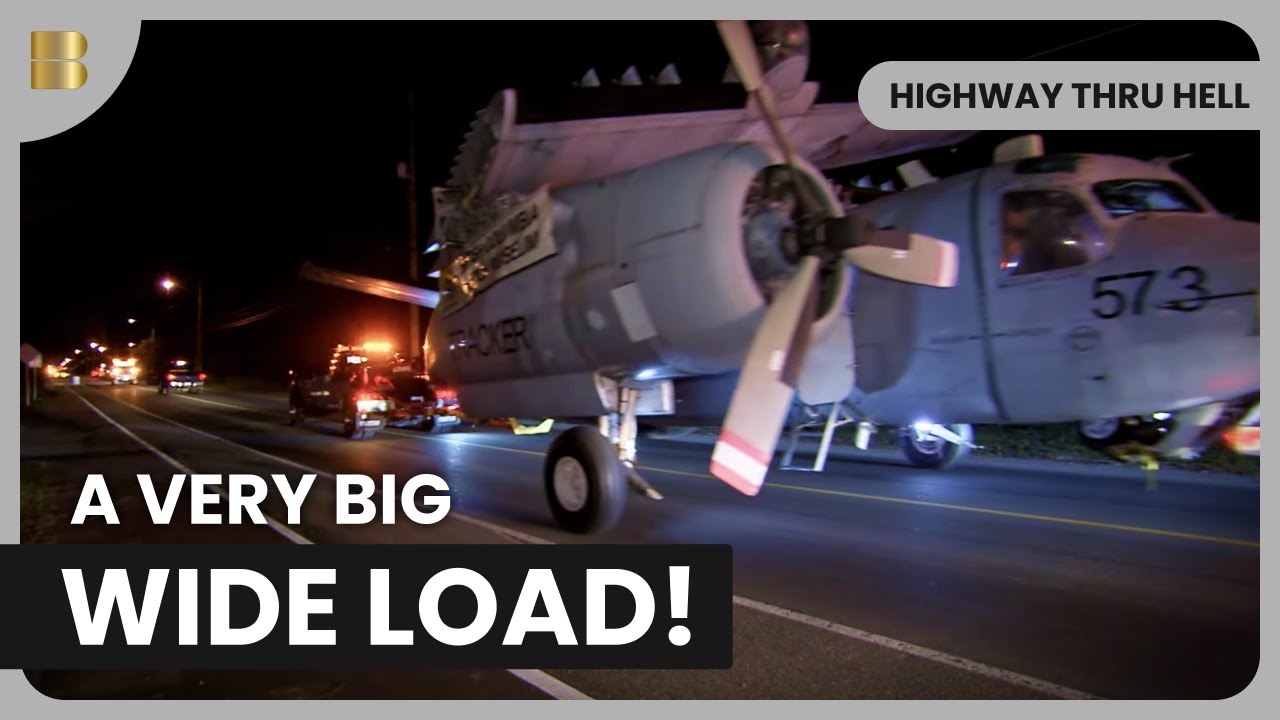 Towing a Plane! - Highway Thru Hell - Reality Drama