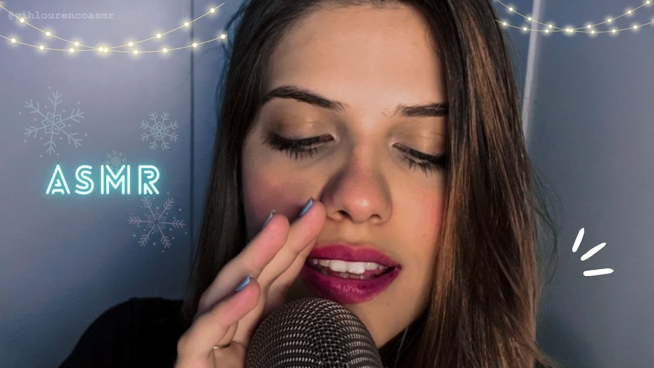 Sussurros molhados | Leitura bíblica, agradecimento 🎄 Especial de natal! #asmr
