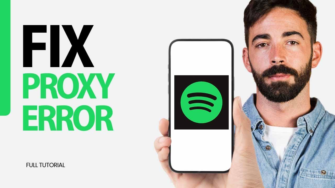 Как исправить ошибку прокси в приложении Spotify в 2025 году