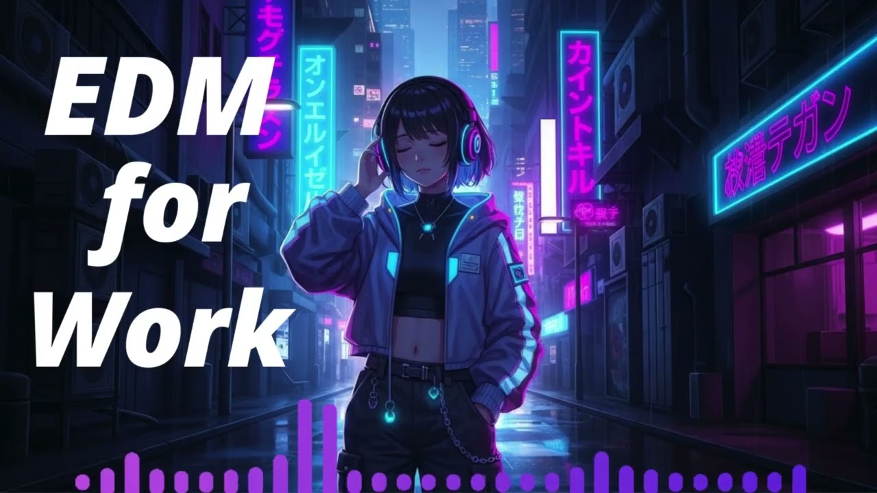 Productive EDM Mix — Energizing Beats for Work & Flow