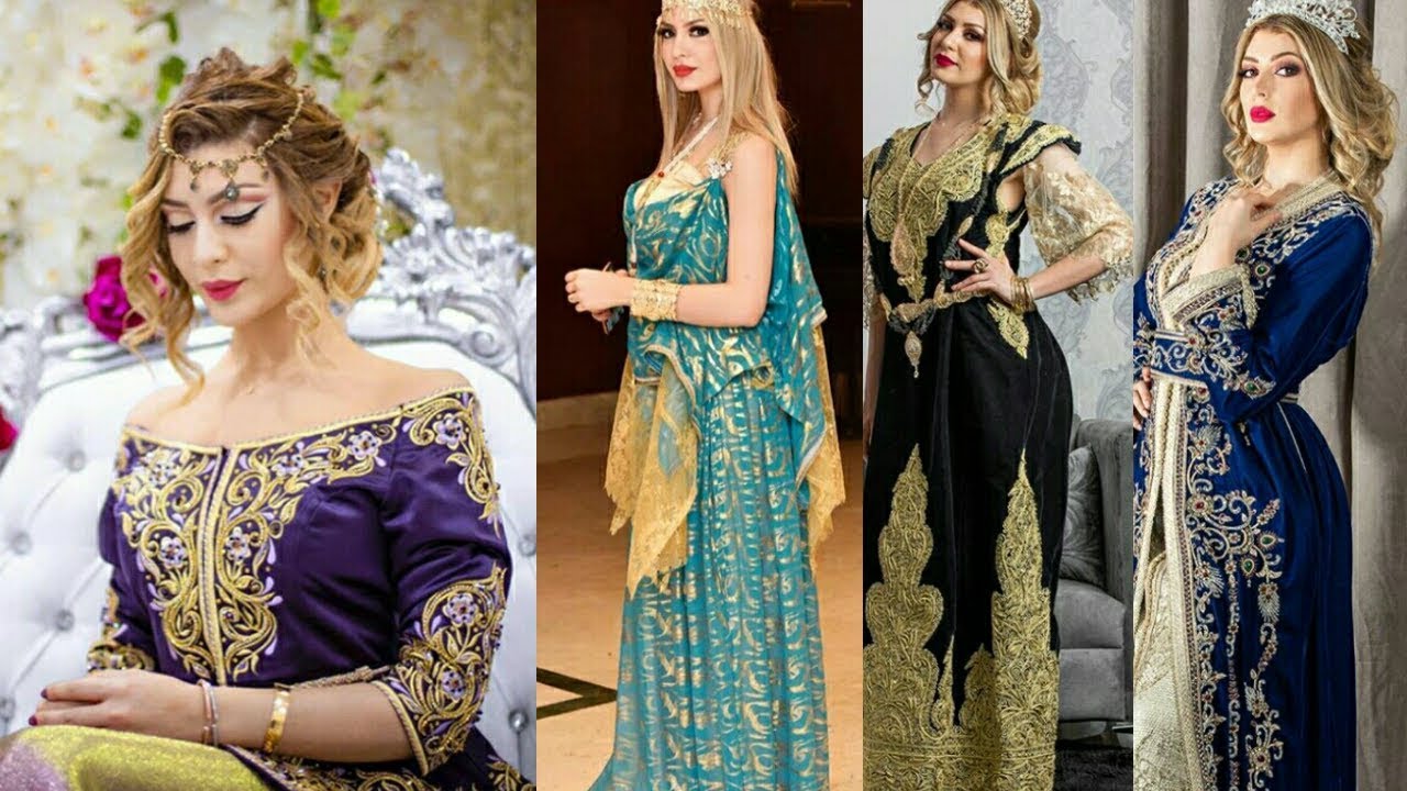 ملكة جمال العرب الجزائرية أميرة سمارة بإطلالاتها الراقية باللباس التقليدي الجزائري. 💕بغاية الأناقة