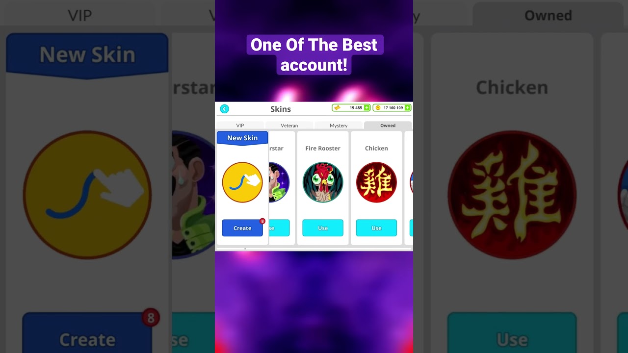ONE OF THE BEST ACCOUNT AGAR.IO SKIN COLLECTION #agariomobile #agrio #sarok100k