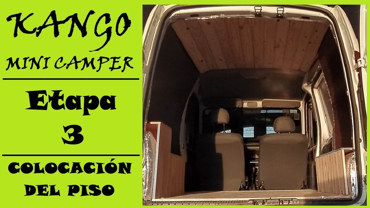 Como TRANSFORMAR un FURGON en MINICAMPER: Piso (Etapa 3) - Vlog 079