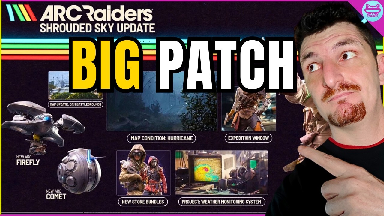 ARC RAIDERS: ENORMI NERF, BUFF E CAMBIAMENTI e Arc NUOVI |Shrouded Sky Update Patch 1.17.0