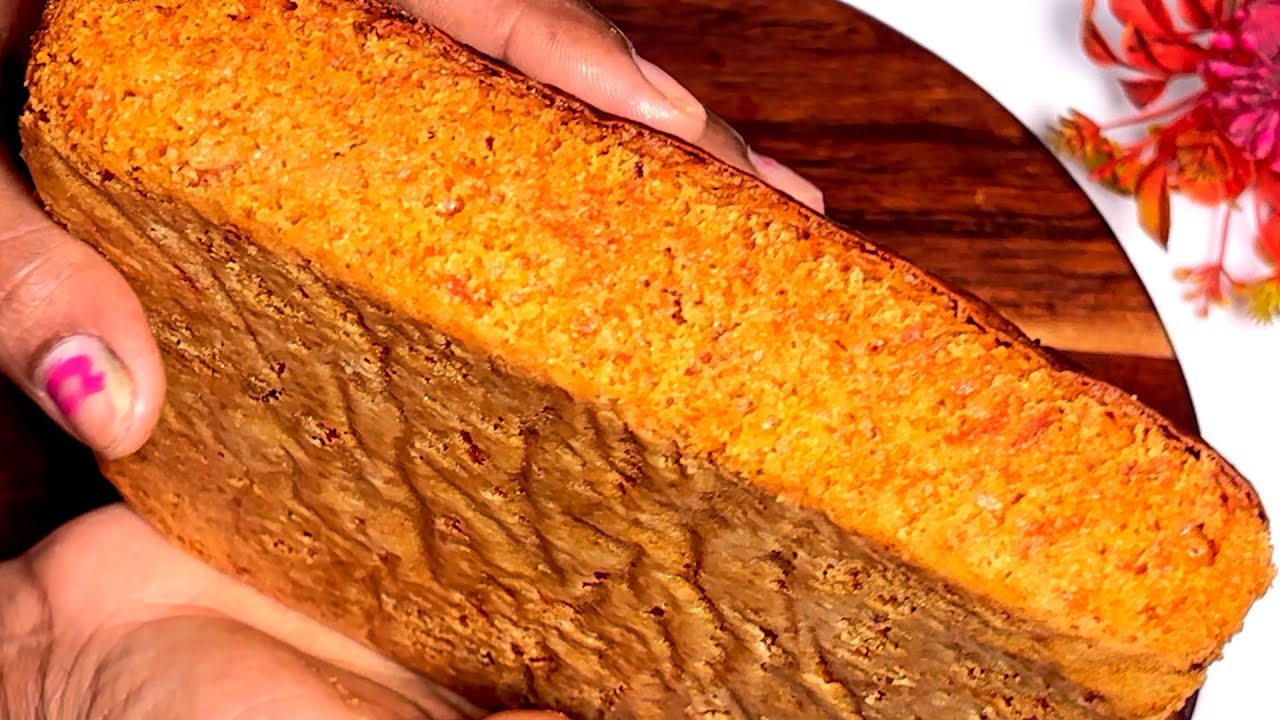 सुपर  सॉफ्ट स्पंजी गाजर का केक बनाए बिना मैदा का | Eggless carrot cake recipe