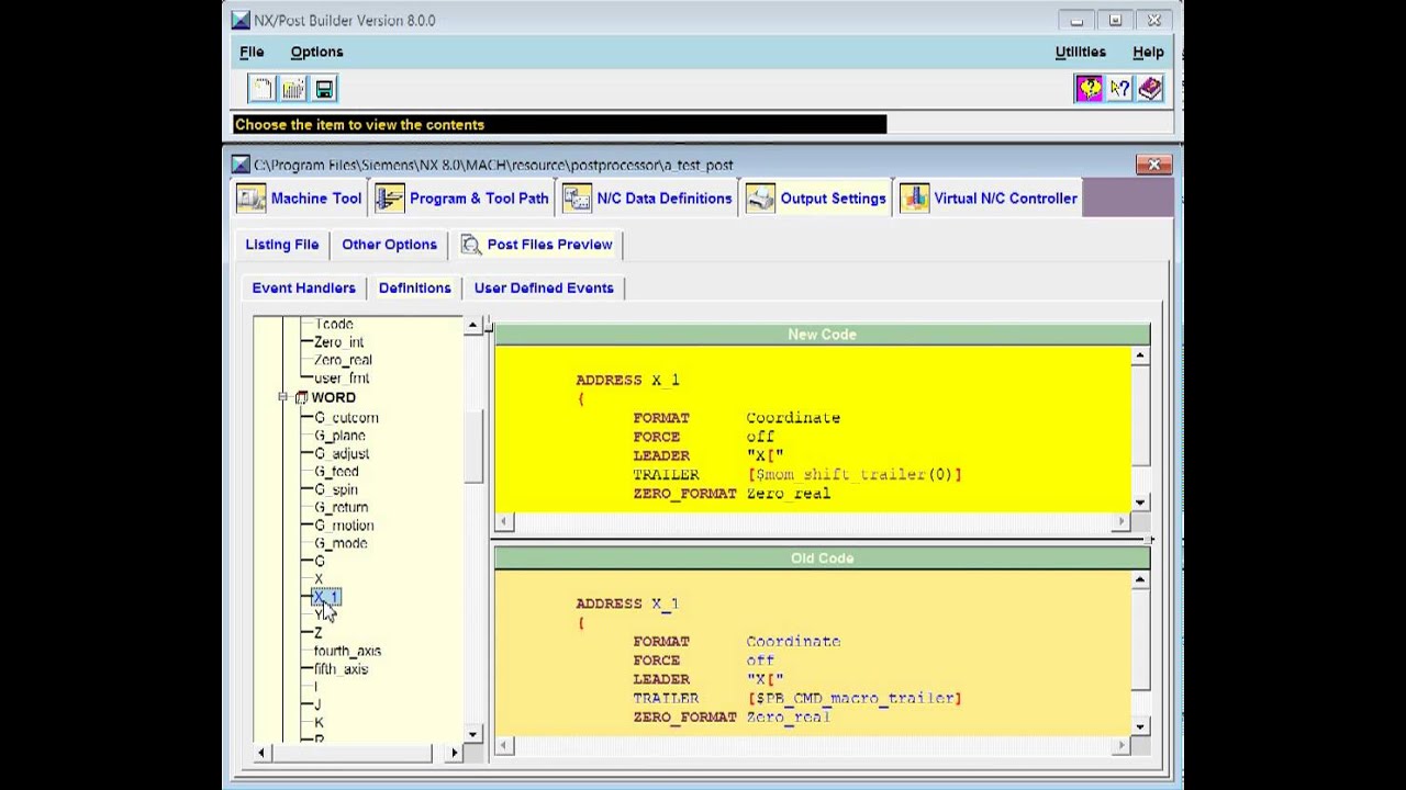 Custom Word With Post Builder and UDE