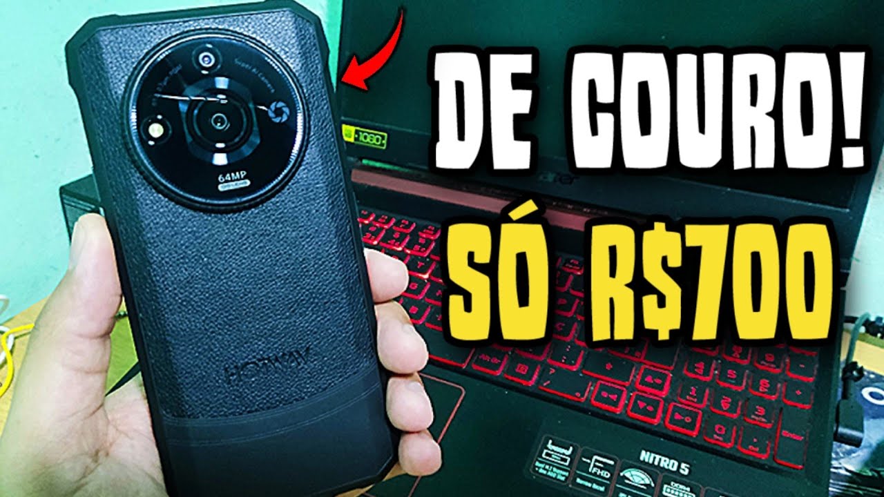 Chegou! Meu Novo Celular Indestrutível Em Couro - Hotwav T7 Pro