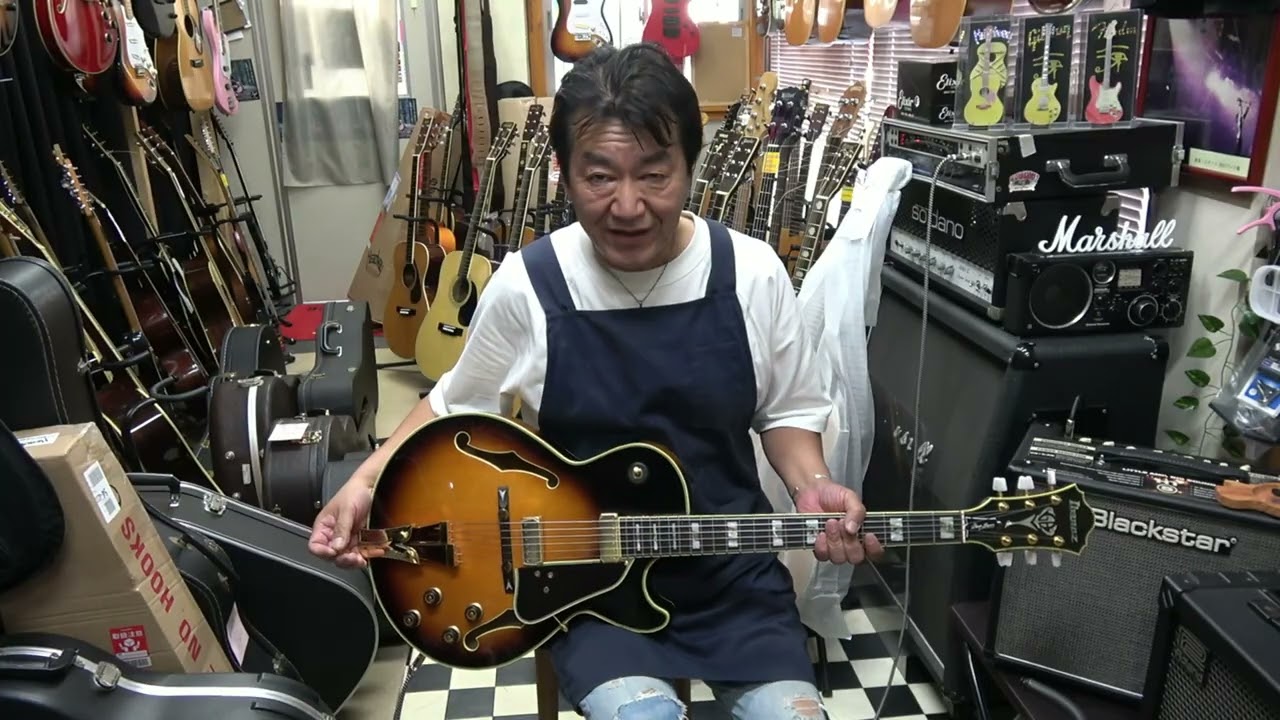 ※参考動画 Ibanez  GB-10 ジョージベンソン モデル 国産 2015年製