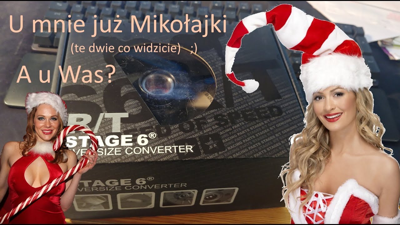 U mnie już Mikołajki, a u Was? R/T Stage6 Oversize Converter unboxing.