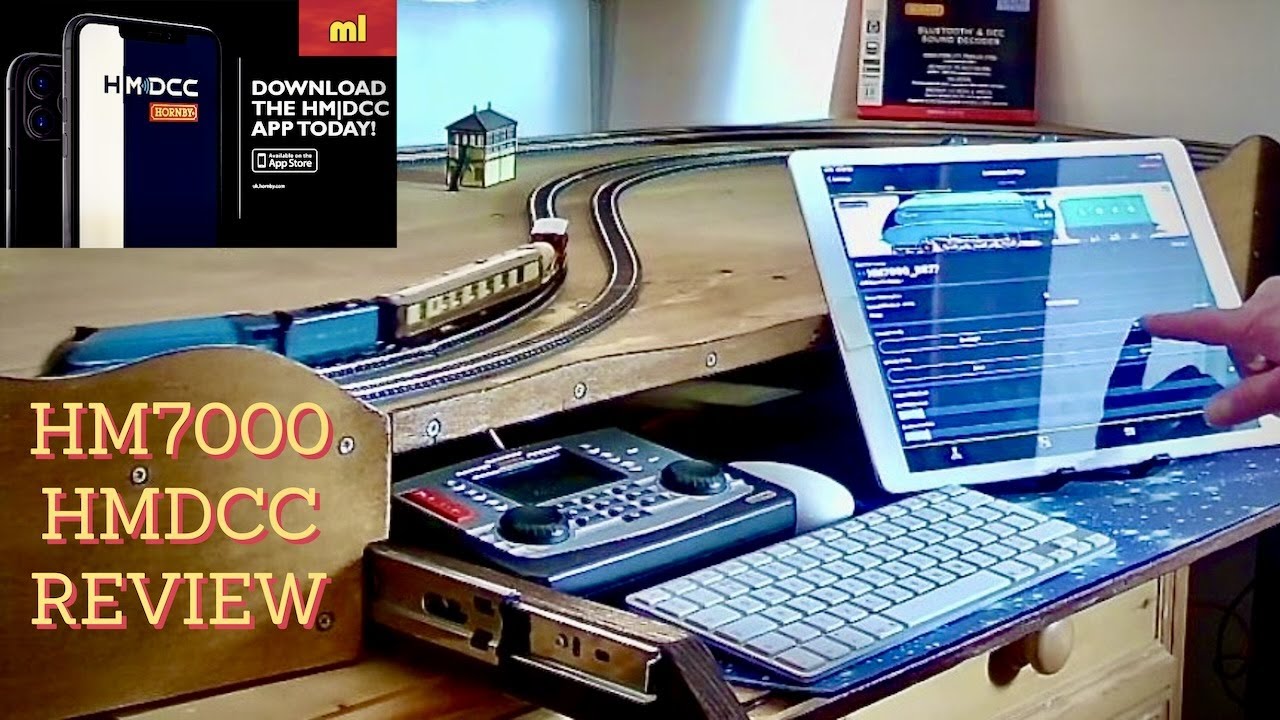Hornby HM7000 HMDCC Model Railway Layout Control System APP ELITE TT:120 set up TEST & REVIEW | ml12