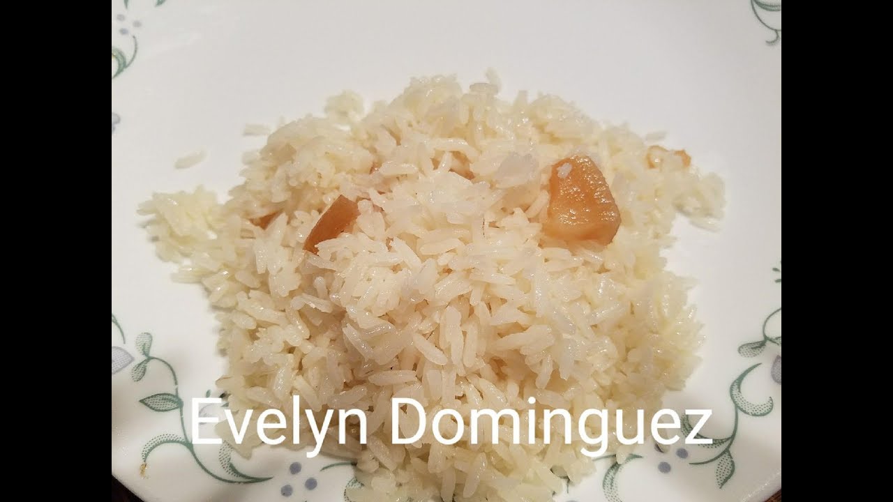 Arroz con Tocino Puertorriqueño
