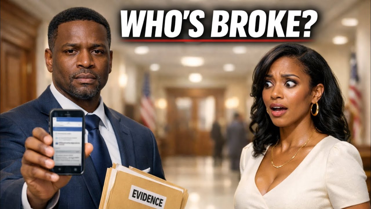 My Cheating Wife Smirked in Divorce Court and Called Me “Broke” — The Judge Opened My Folder First.