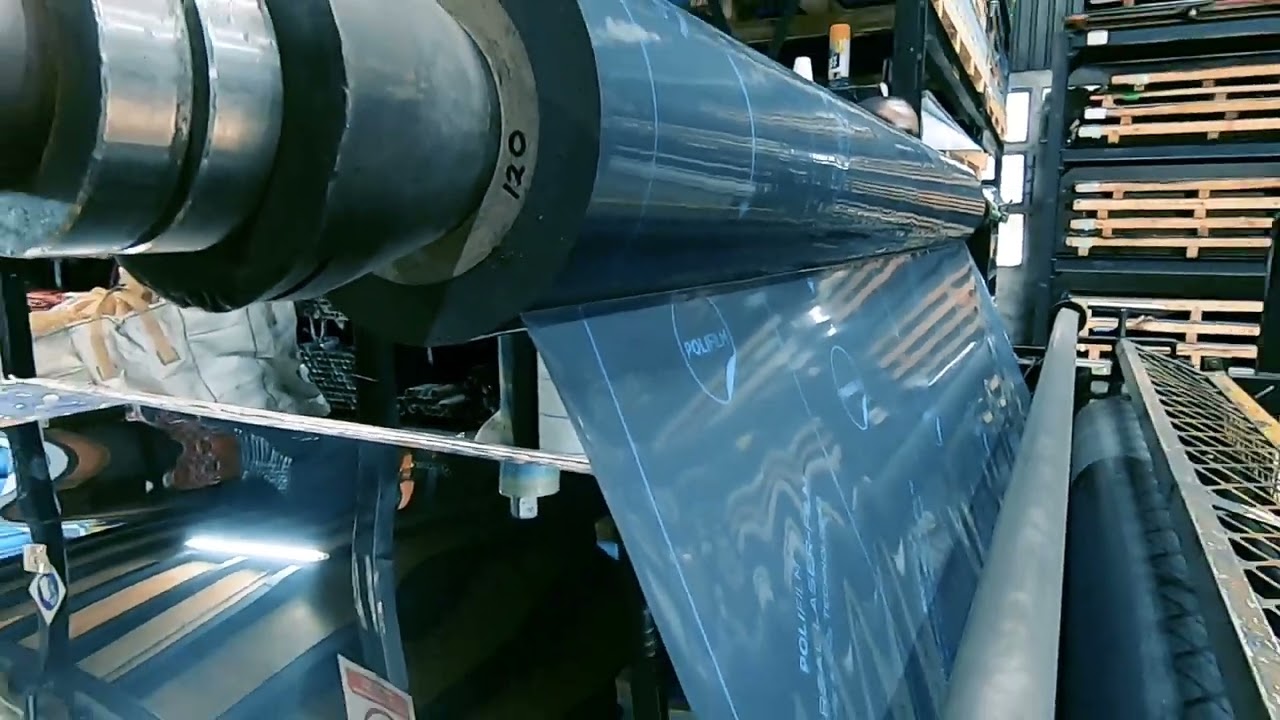 Flat Sheet PVC Coating process