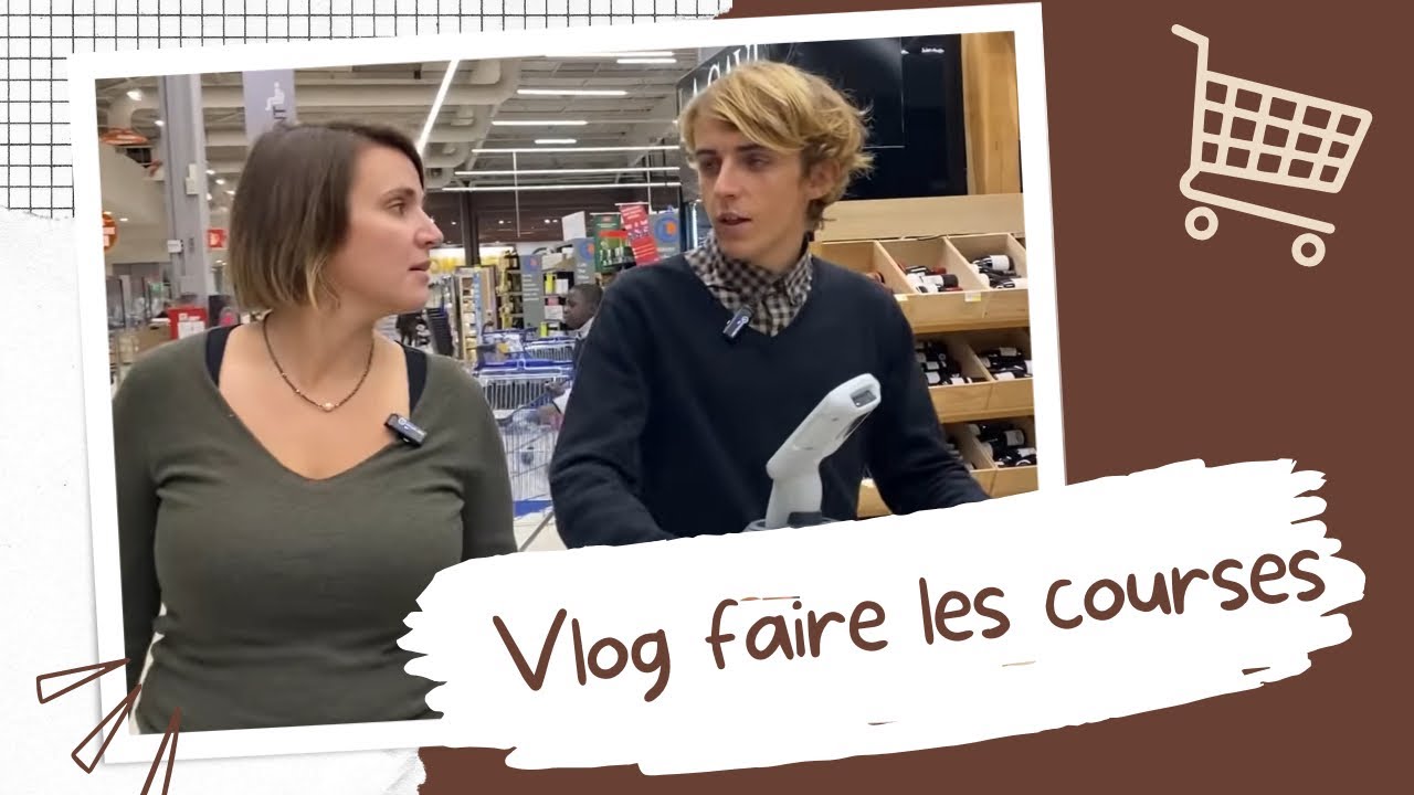 VLOG: On fait les courses avec Enzo