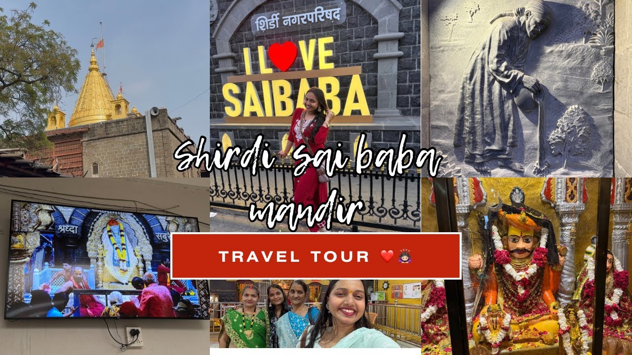 Shirdi Sai Baba Darshan Vlog | Full Shirdi Tour& Mandir visit ❣️