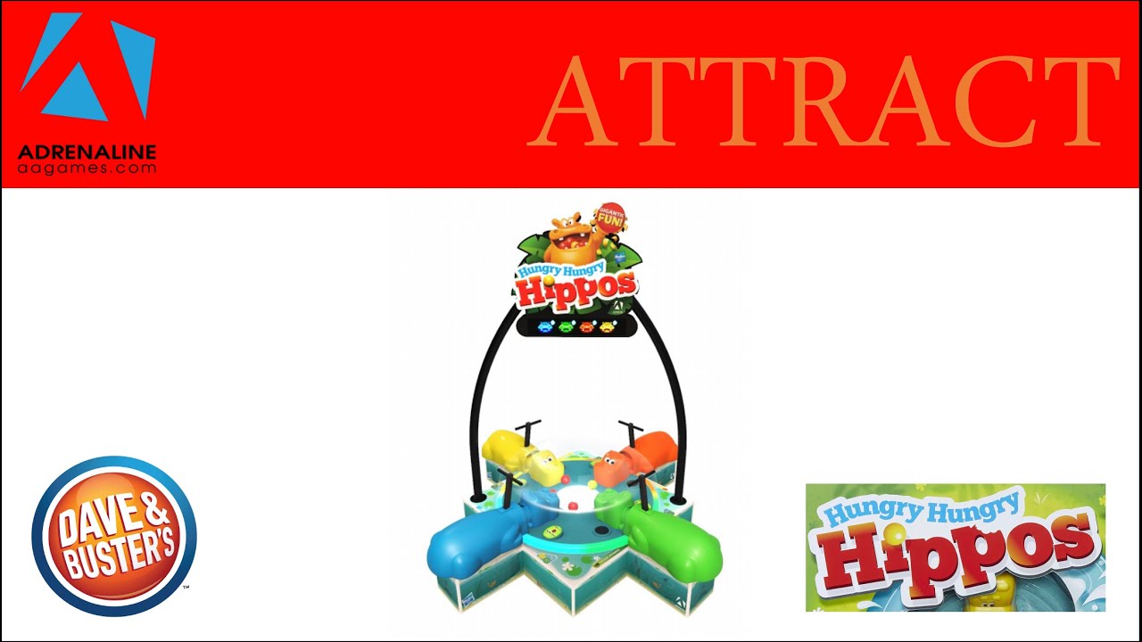 Hungry Hungry Hippos - Attract Mode