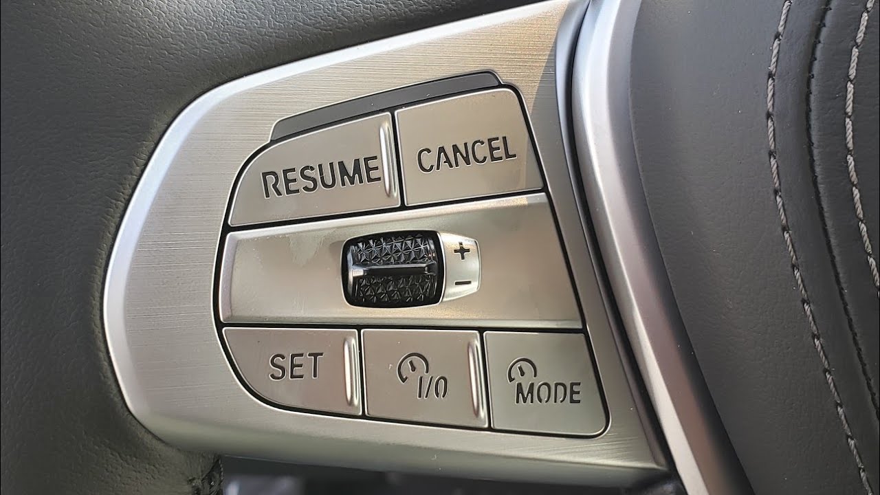 BMW iDrive8 Driving Distance Control Adjustment (23' X7)