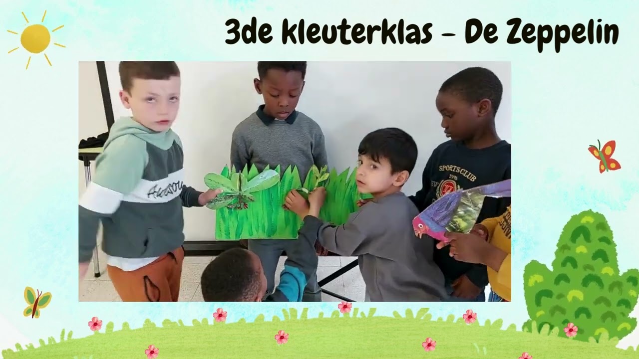 3de kleuterklas De Zeppelin SF