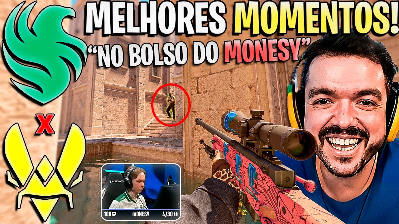 GAULES FOI A LOUCURA!🔥FALCONS x VITALITY - (MELHORES MOMENTOS) BLAST BOUNTY 2026 - (GAULES)