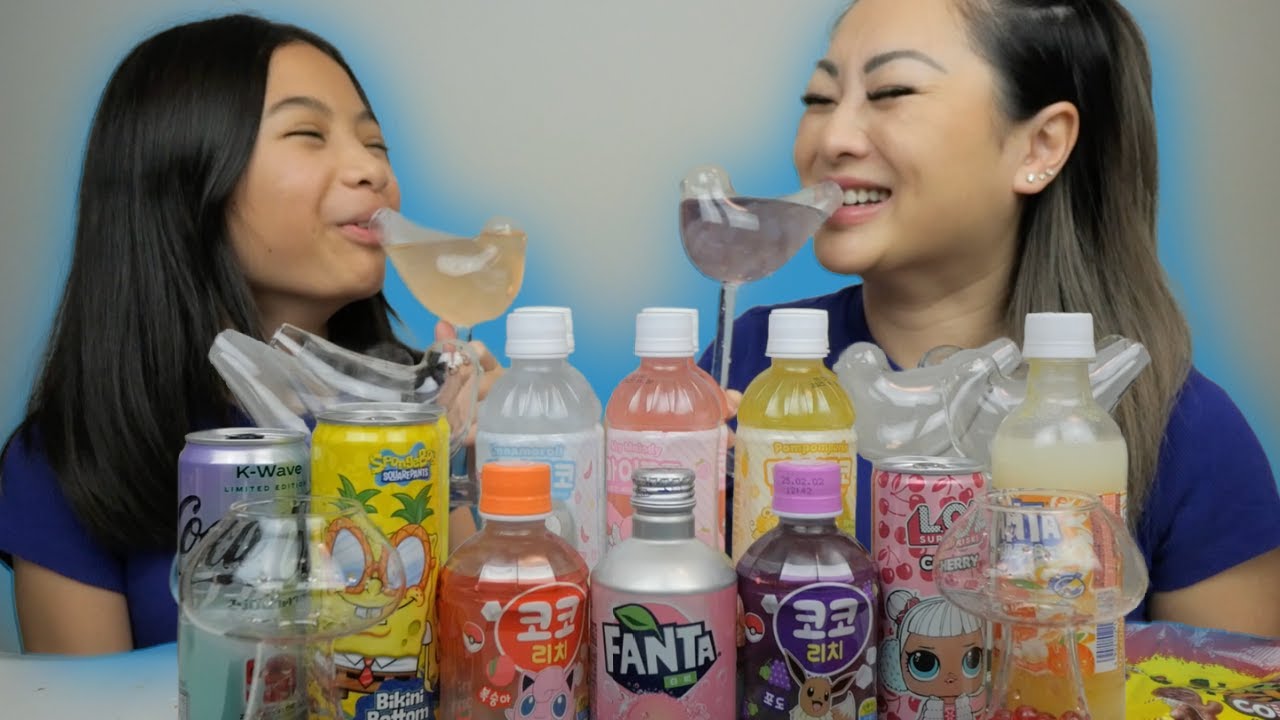 FUN Exotic Drinks Taste Test |  Sissi&Emma