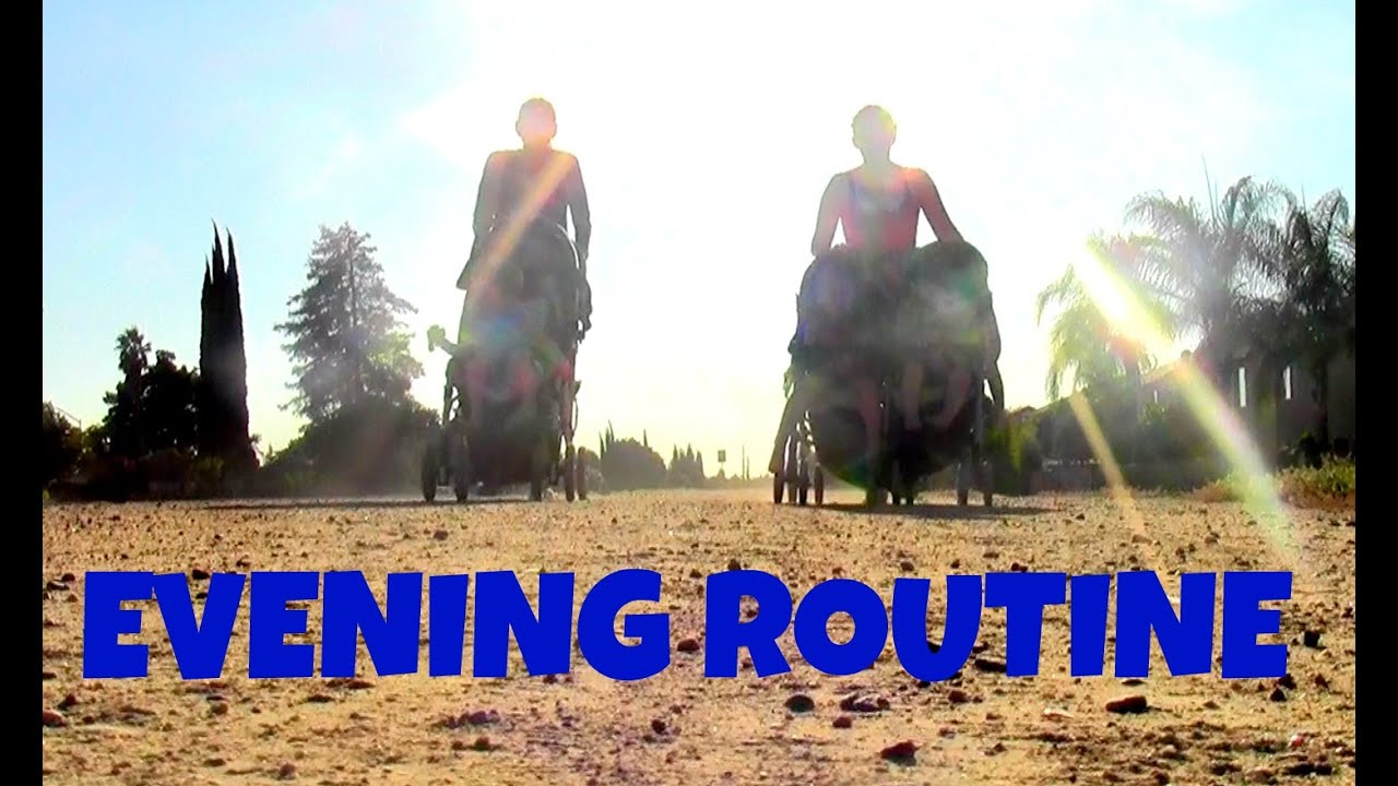 OUR EVENING ROUTINE! | VEDA DAY 13