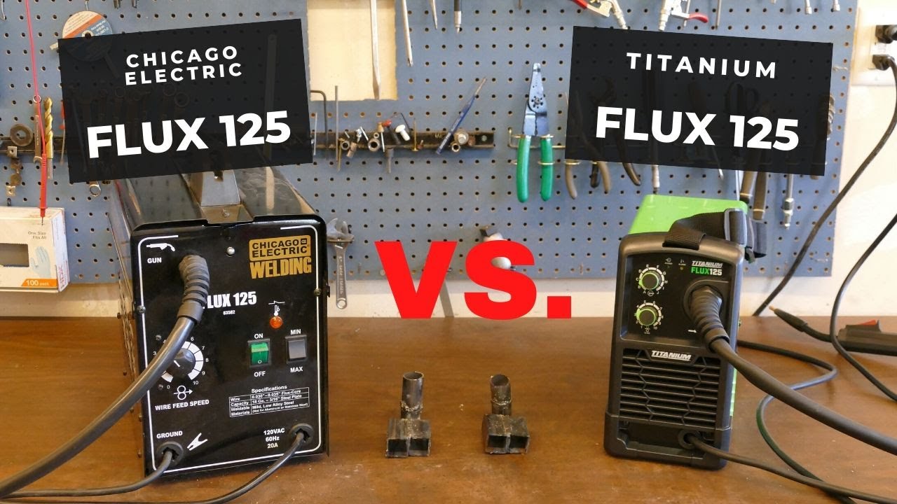 TITANIUM FLUX 125 против CHICAGO ELECTRIC! || Обзор HF Titanium Flux 125