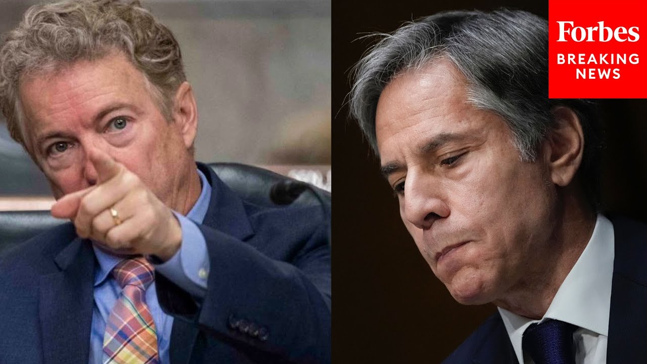 'Such Colossal Incompetence': Rand Paul Excoriates Biden, Blinken For Afghanistan Withdrawal