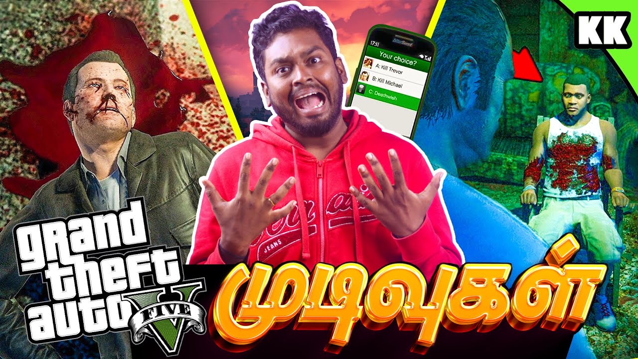 GTA 5 Endings Explained | GTA 5 FULL Story - Explained in Tamil(தமிழ்) Part-2 #mrkk #a2d #gta5