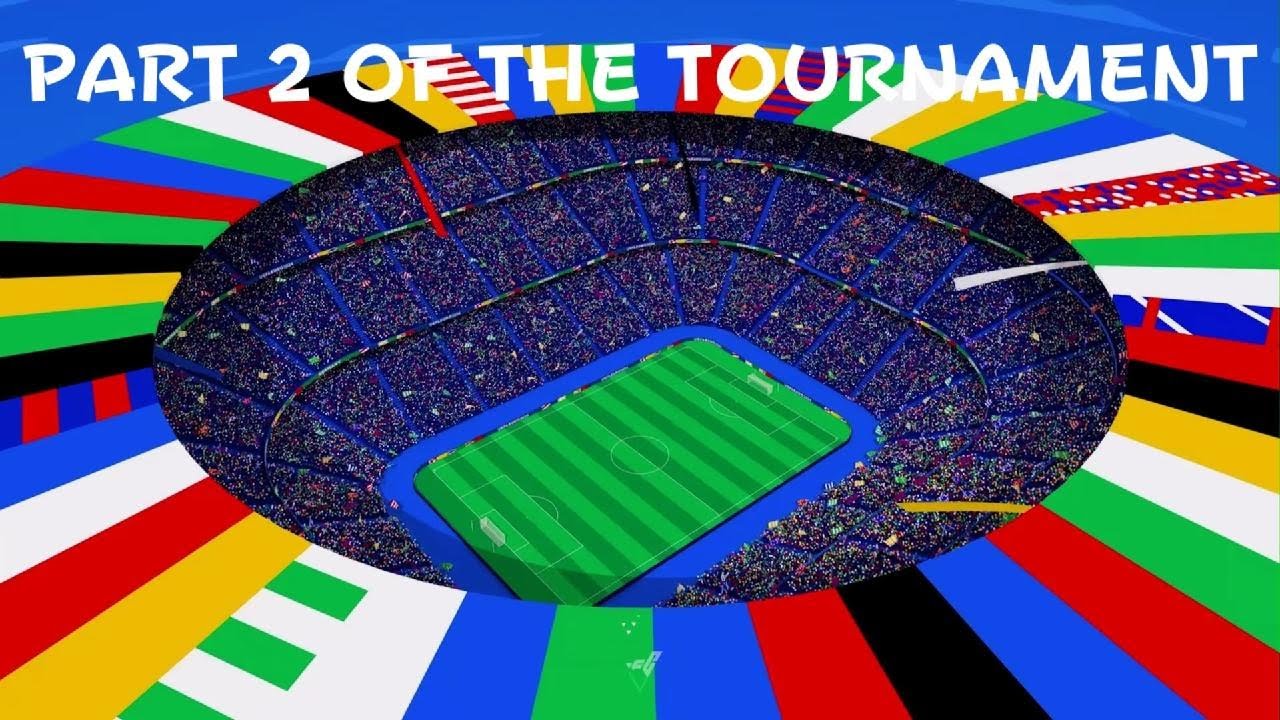 PART 2 OF THE EURO TOURNAMENT#euros2024  #soccer #football #fc24 #football 