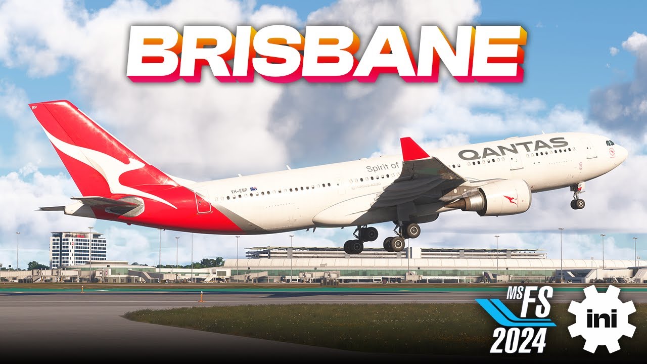 iniBuilds Brisbane | Microsoft Flight Simulator 2024