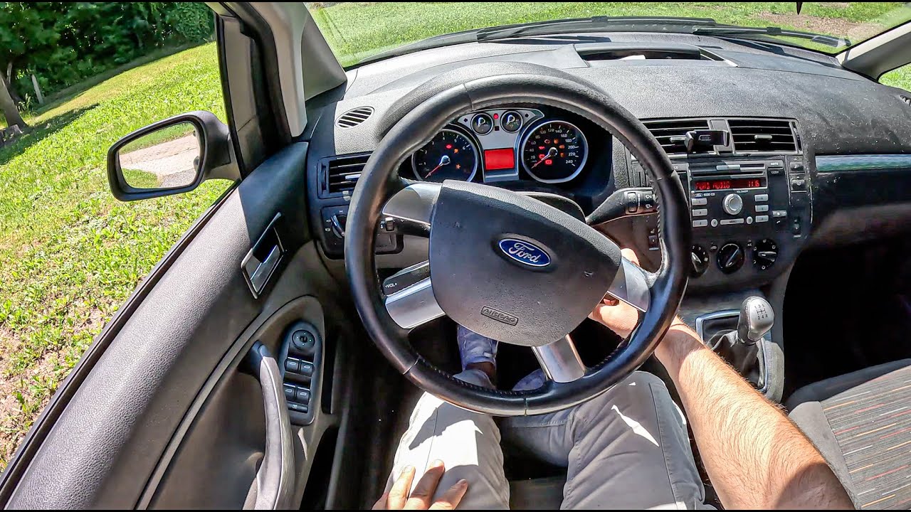 2008 Ford C-MAX I [1.8 Duratec 125HP] |0-100| POV Test Drive 