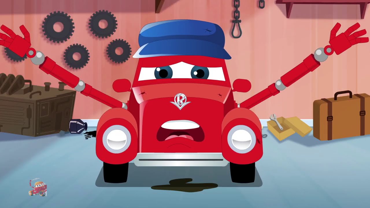 Slippery Slope | The Robot | Spider Car | Super Car Royce To The Rescue | Funny Story | Incy Wincy