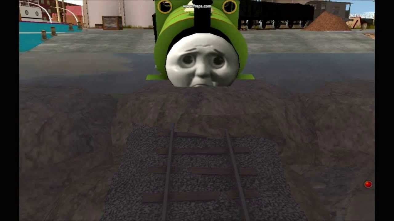 Thomas Trainz Remake - Percy Takes The Plunge