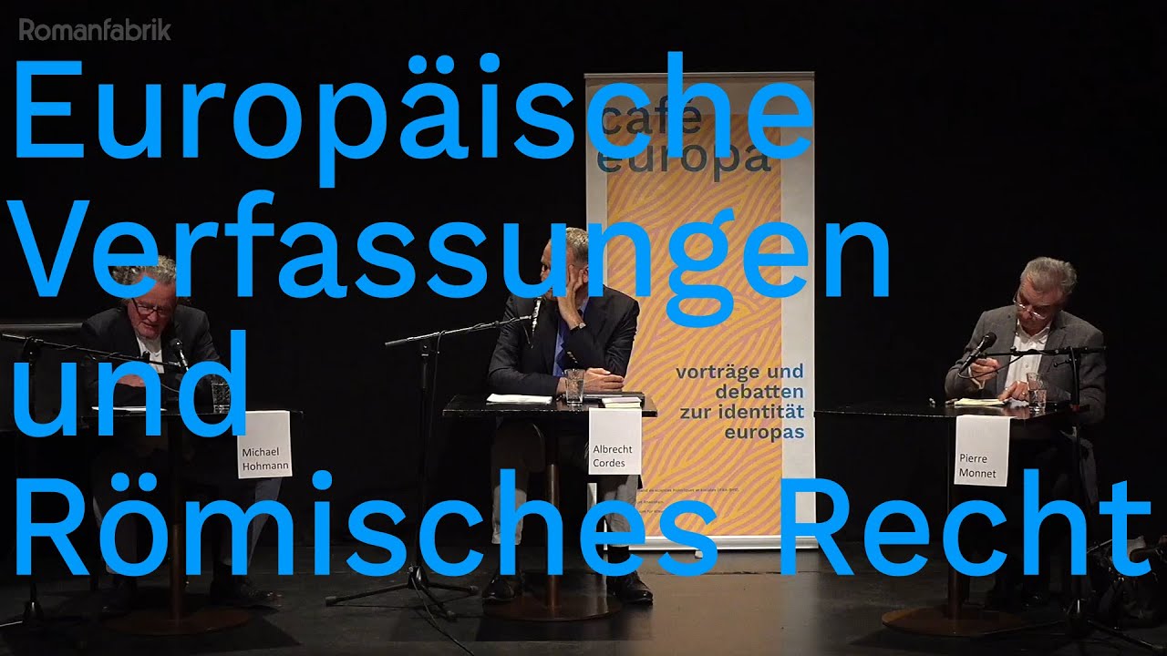 Caf&eacute; Europa 10: Europ&auml;ische Verfassungen und R&ouml;misches Recht. Christoph M&ouml;llers & Albrecht Cordes
