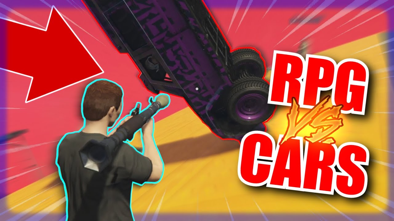 NEZNIČITELNÁ AUTA! PODVÁDĚJÍ???|GTA V : CARS vs RPG/w @Morryeej, @Cuky2222 a @Davel23|