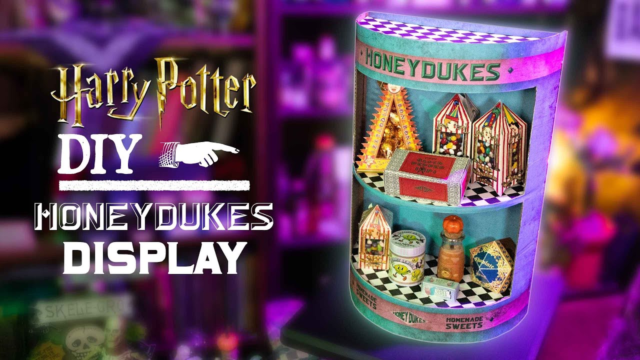 Honeydukes Candy Display 🍭 Harry Potter DIY