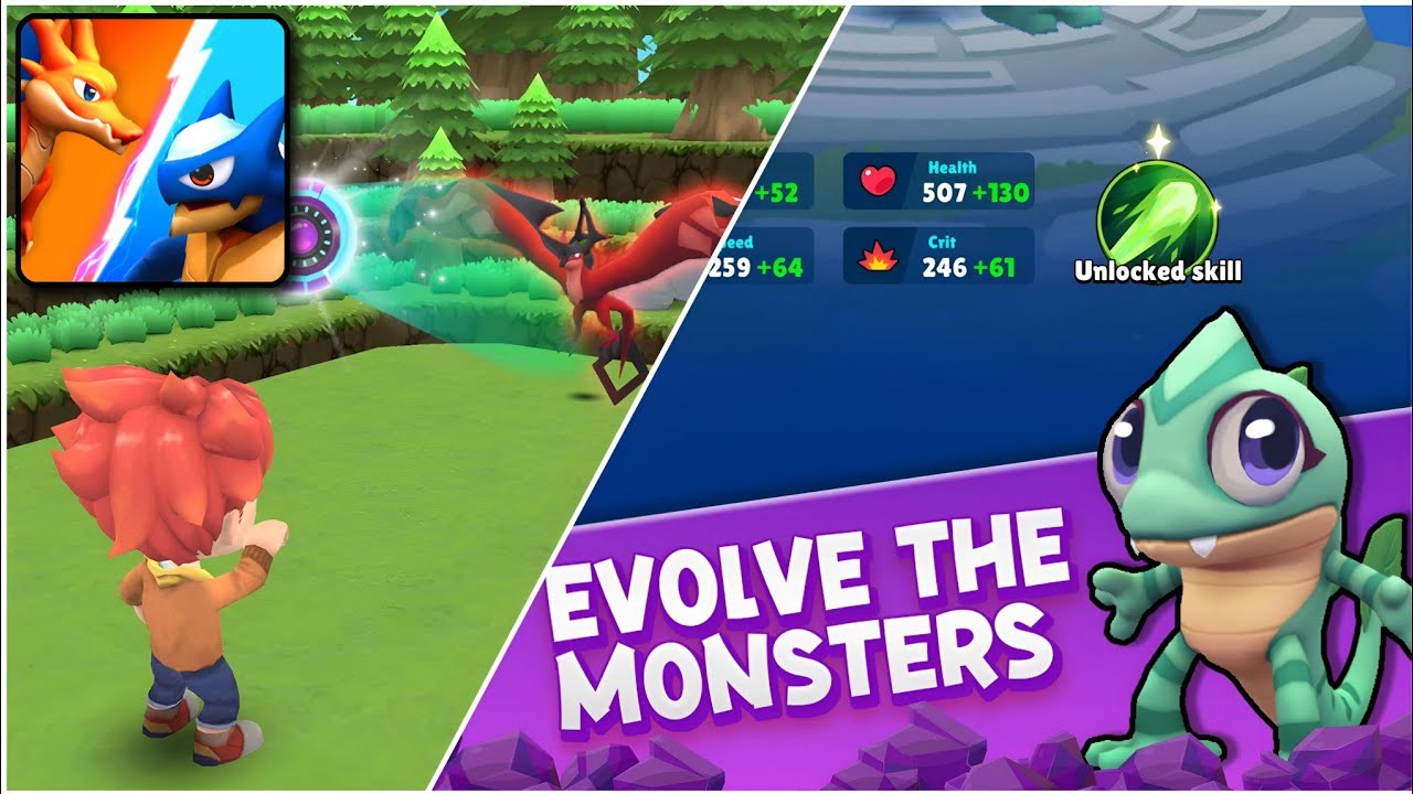 Negamon Lite: Monster Battle Gameplay Walkthrough [Android/iOS] 3 #negamon #pokemon