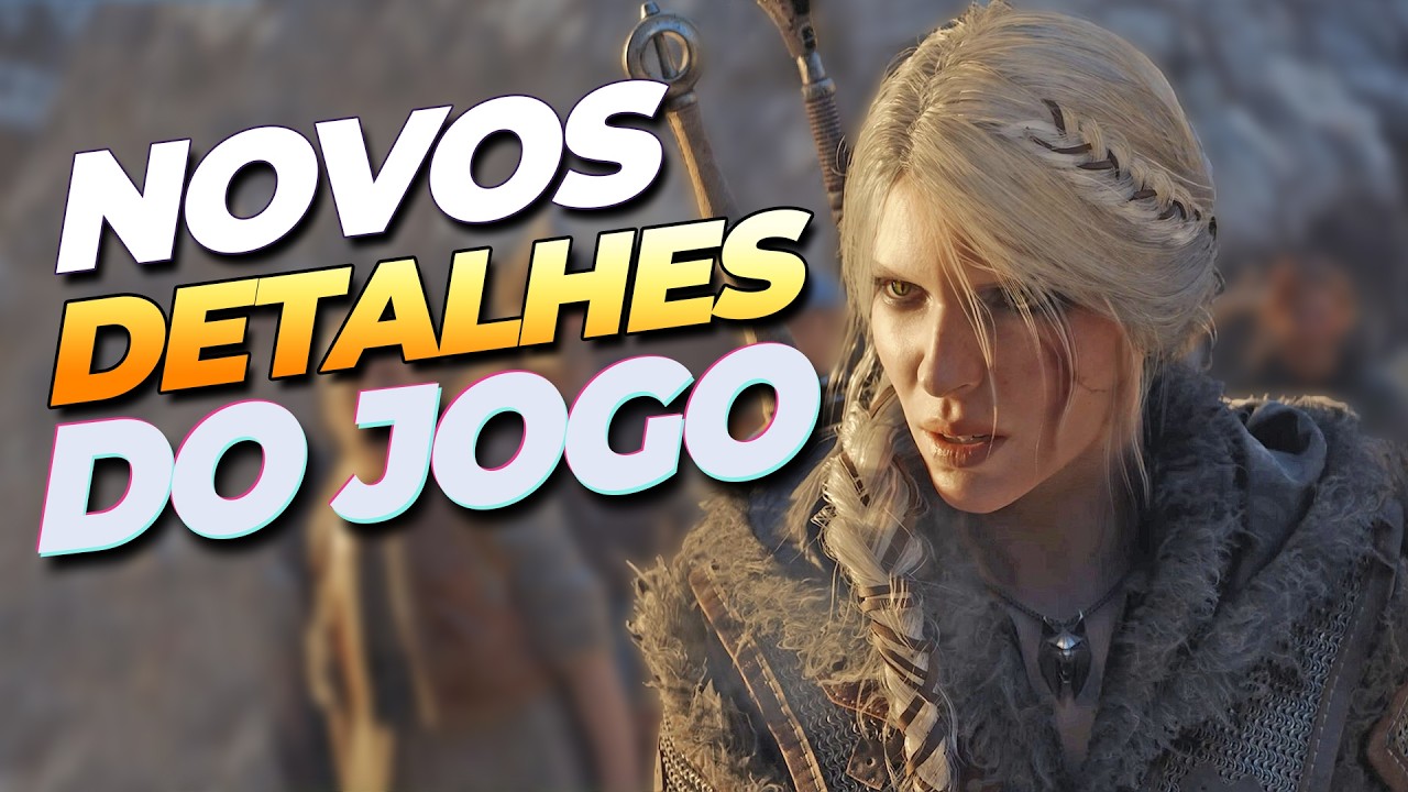Novos DETALHES da GAMEPLAY de THE WITCHER 4 foram REVELADOS pela CD e podemos ver o JOGO EM BREVE!