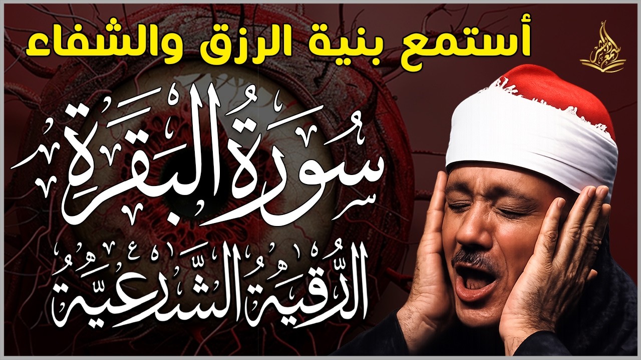 الرقية الشرعية و سورة البقرة لطرد الشياطين وجلب البركة فى المنزل بصوت القارئ عبدالباسط عبدالصمد 💙