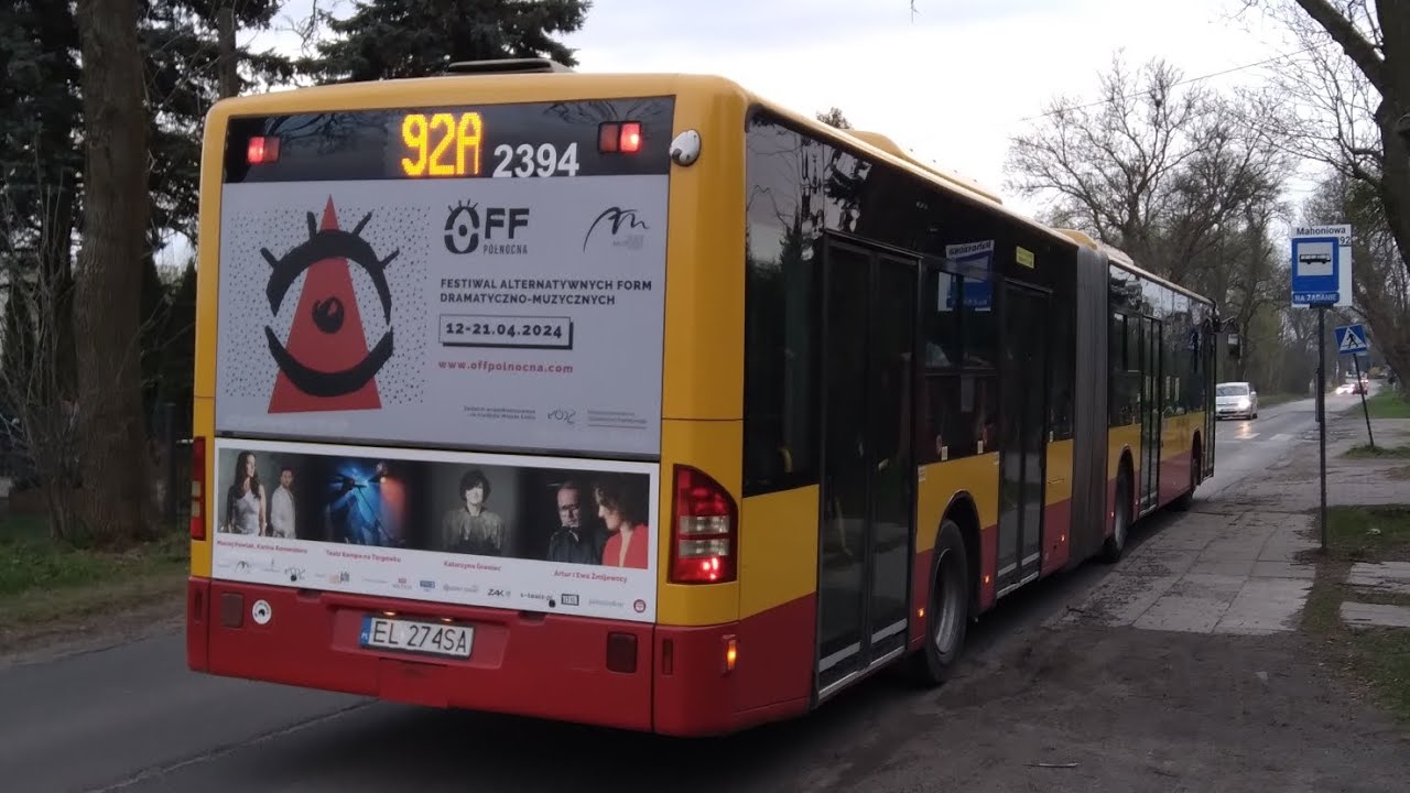 Mercedes Benz Conecto LF G #2394 (Linia 92A 🚍) MPK Łódź