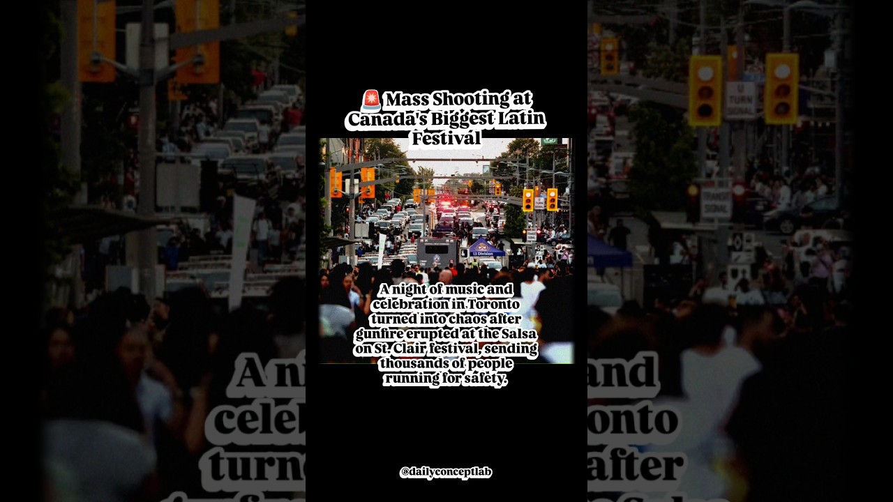 🚨 Toronto Festival Shooting: 2 Dead After Gunfire Erupts at Canada&rsquo;s Biggest Latin Street Festival