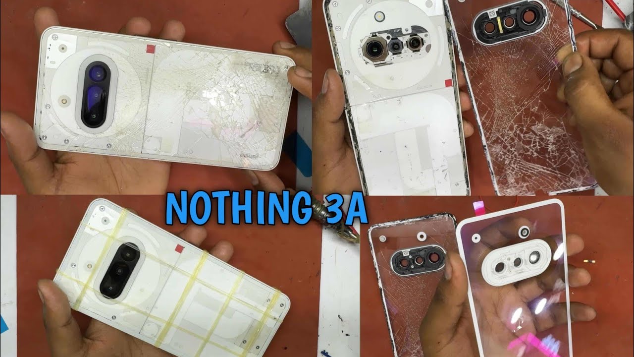 Nothing Phone 3a Back Glass Change | Like New Again 😲| Nothing Phone 3a Back Glass Replacement 