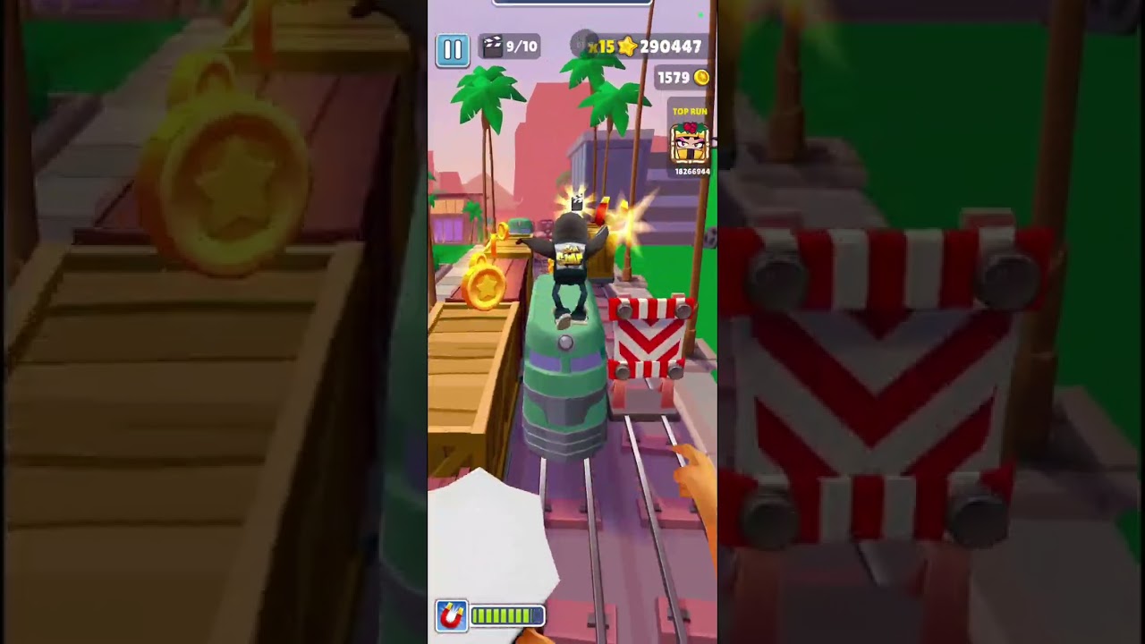 Subway Surfers неудачные дубли