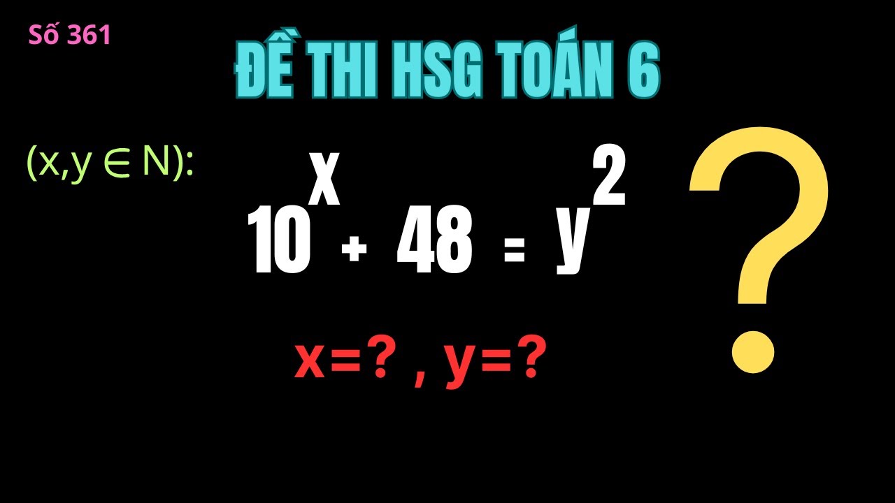 Học Toán cùng thầy Thắng | Bài toán HSG lớp 6 cực hay