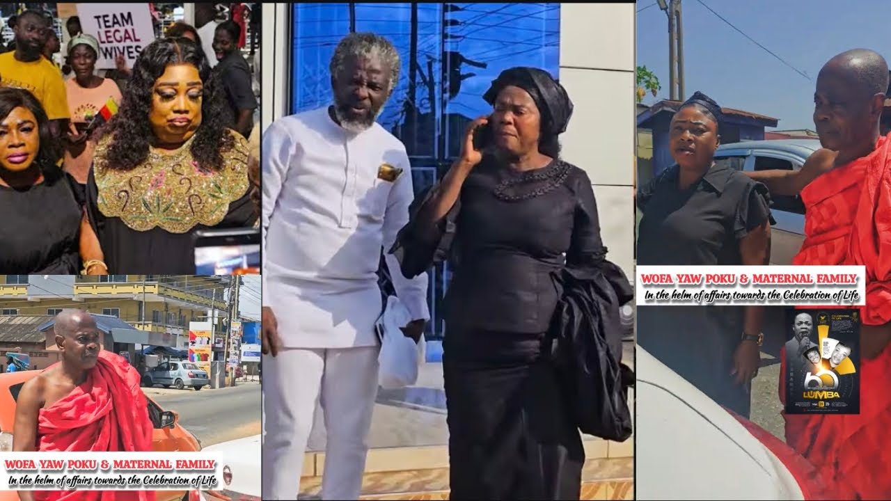 DADDY LUMBA SISTER AKOSUA BREMPONGMAA ARRIVES IN GHANA FOR CELEBRATION OF LIFE + GOOD NEWS🥳🔥 
