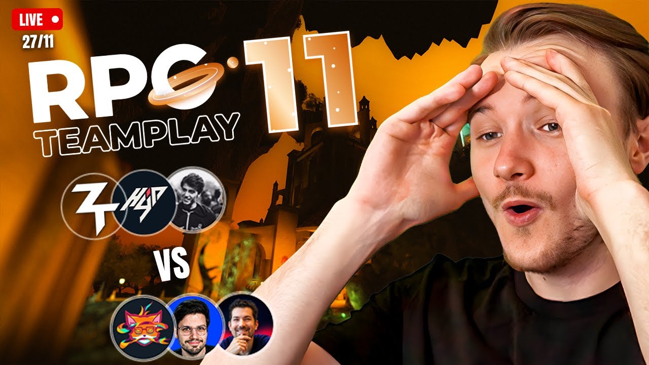 Le MEILLEUR RPG TeamPlay ! Zerator - Hyp - Kenny VS Aypierre - Khalen - Gaspow