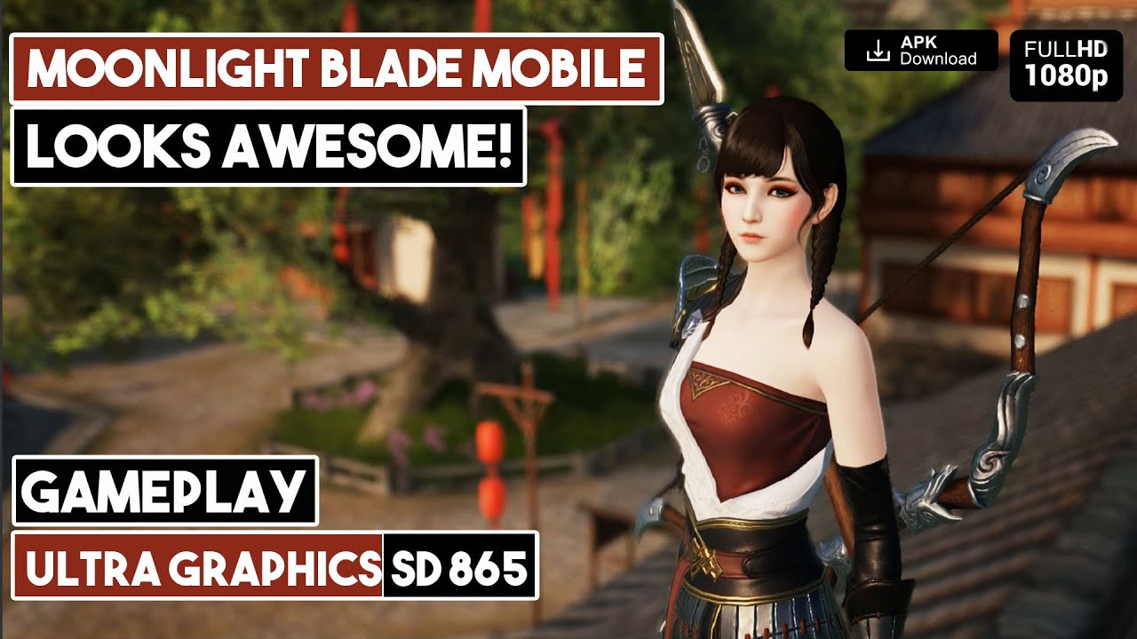 MOONLIGHT BLADE MOBILE Ultra Graphics Gameplay Android / iOS