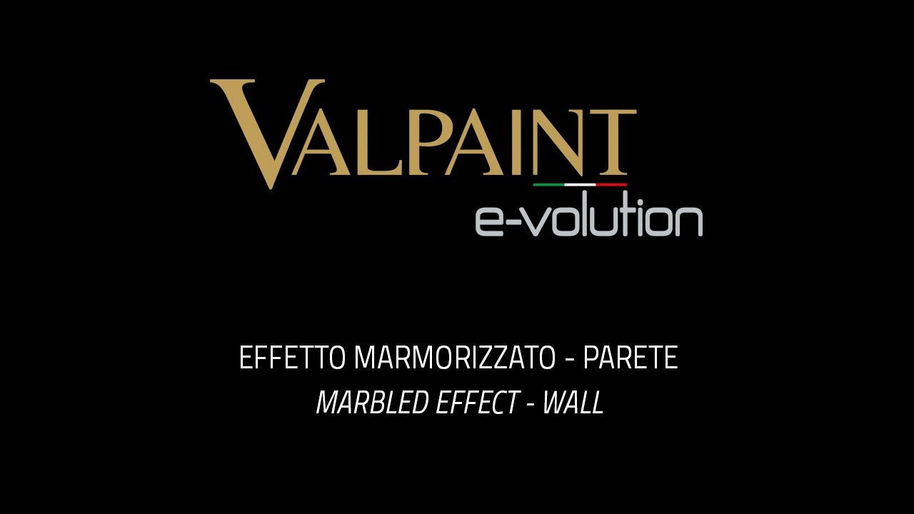 VALPAINT E-VOLUTION WALL Effetto Marmorizzato - Official Video
