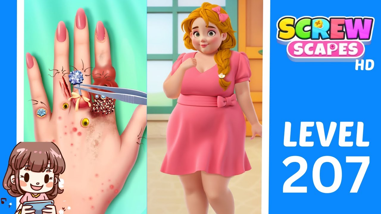Screwscapes Level 207 Solution Walkthrough