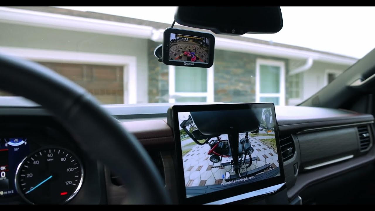 Harmar Exterior Lift MultiView Backup Camera